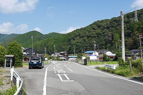 快晴の足久保へ