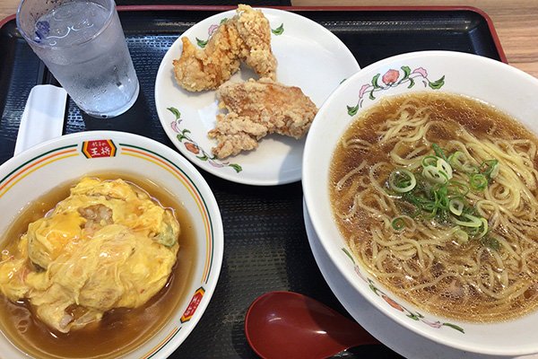 餃子の王将ランチ