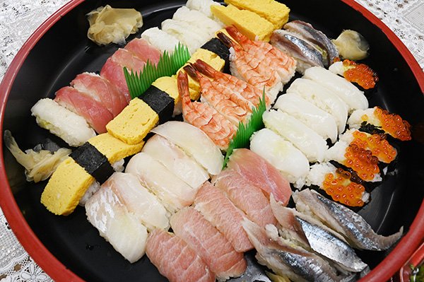 美味そうな寿司