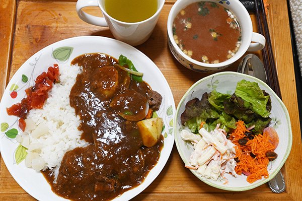 かんたんカレーランチ