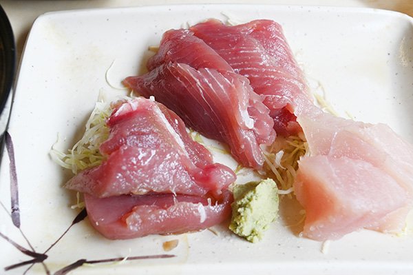 720円の刺身定食