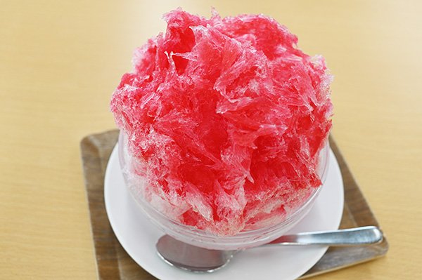 人工甘味料のかき氷