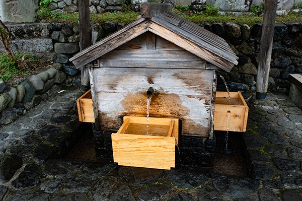 水場いたるところにあります