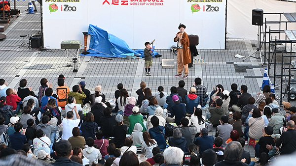 タップダンサーのステージ