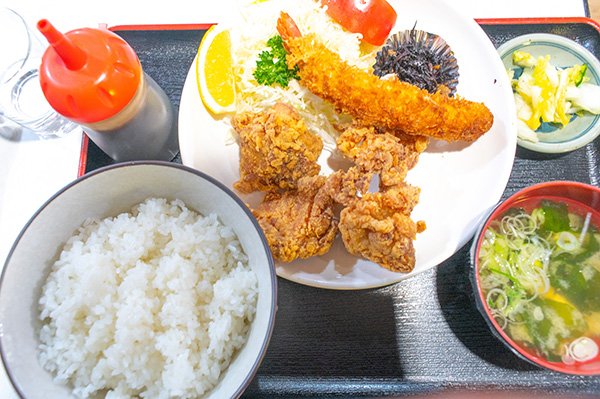 私の食べた唐揚げ定食
