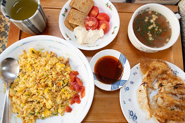 チャーハン餃子