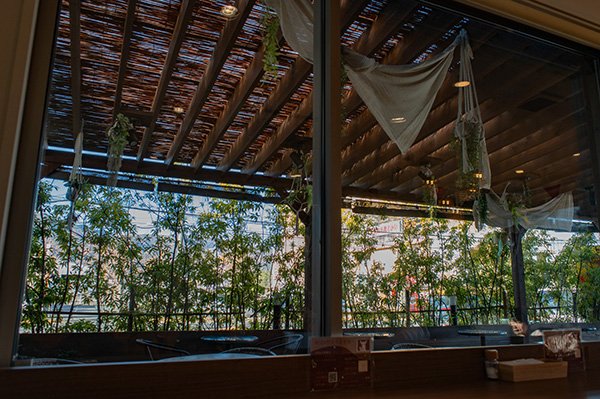 おしゃれなイートインスペース