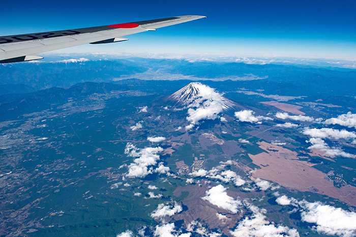 翼よこれが富士山だ