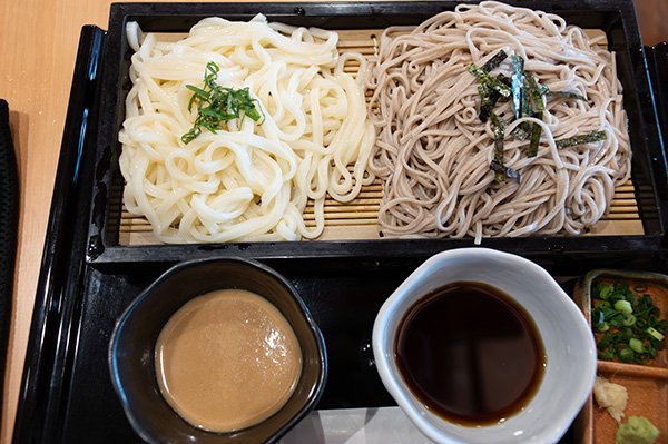 うどん蕎麦相盛り