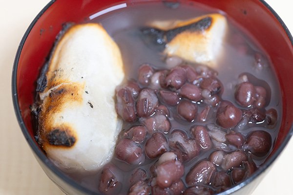 正月三ケ日汁粉をつくりました