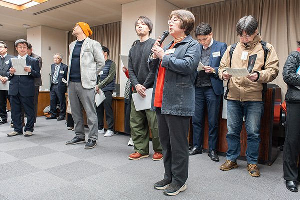 松岡慶子さんに〆