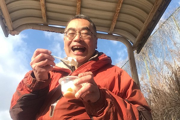 デザートはフルーツヨーグルト