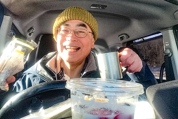 気分は爽快です