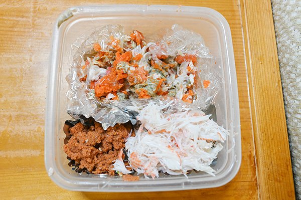 カニ味噌ができました。