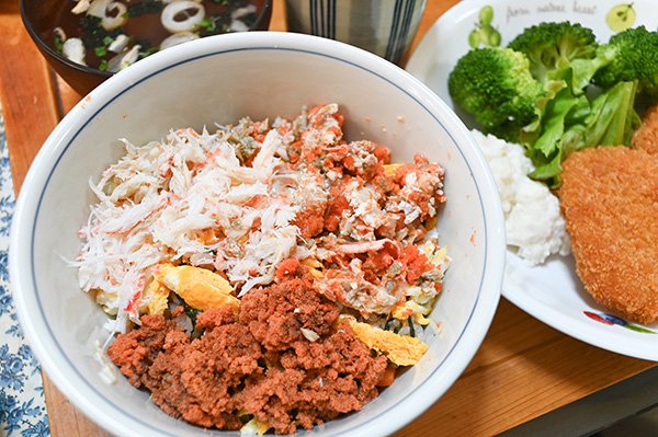 カニミソ丼