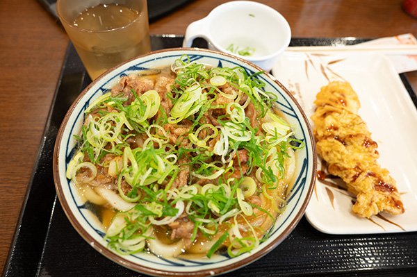 しかたないので肉うどん