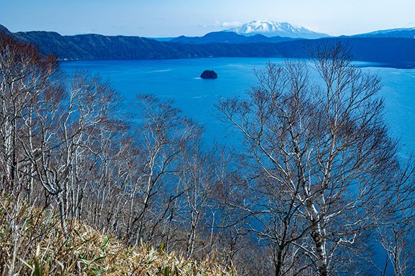 第一展望台からの斜里岳