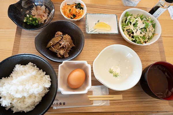 道の駅しほろの卵かけご飯
