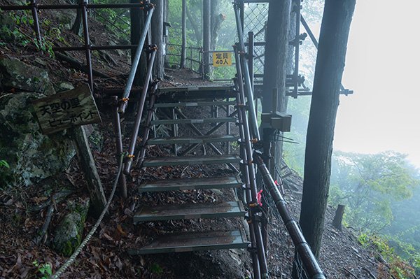 想定時間20分より、少し早く展望台到着