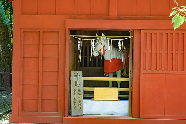 左甚五郎作の神馬