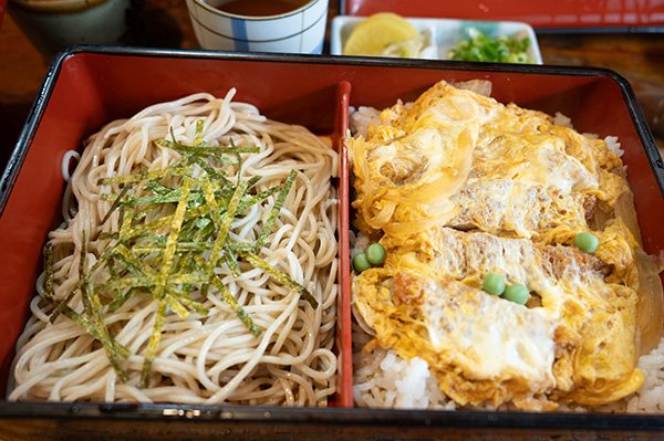 かつ丼蕎麦セット