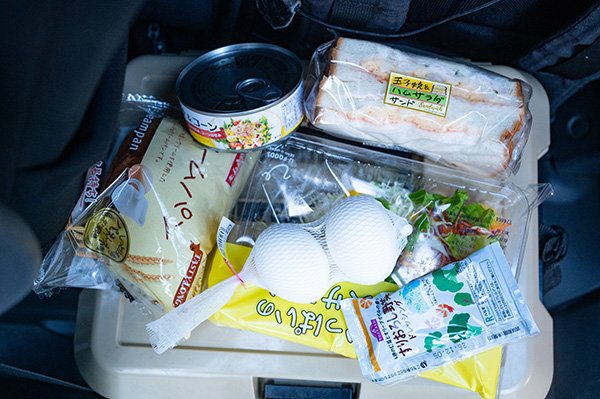 BICで食料を購入