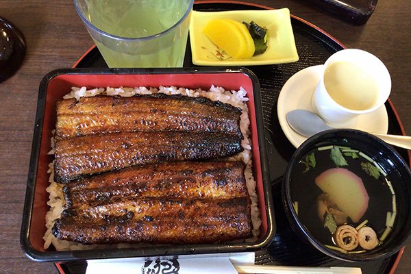うな重1800円