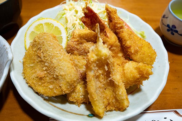 フライ定食