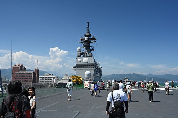 空母であることを確信
