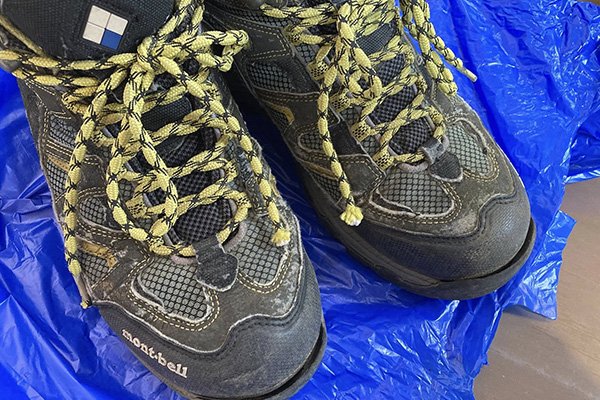 montbellの登山靴が壊れました