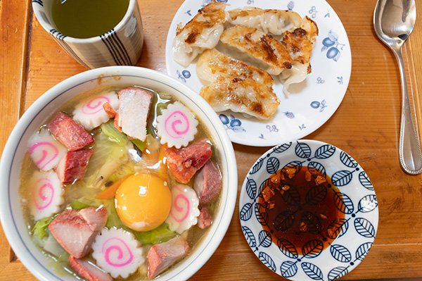 ラーメン餃子