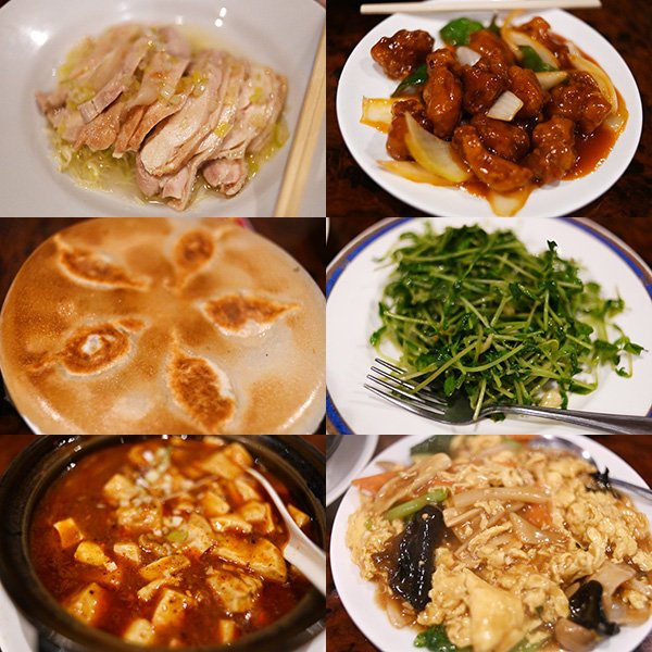 次々出てくる料理、おいしいです