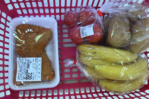 食材買い出し