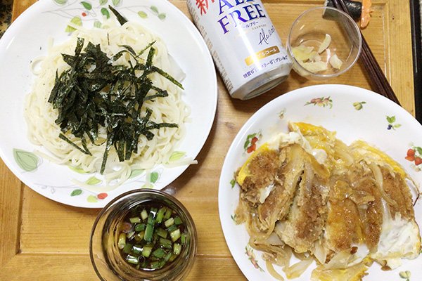 たまたま、セノバの近くをとおり、サボテンによってカツを買いかつ煮をつくりました。