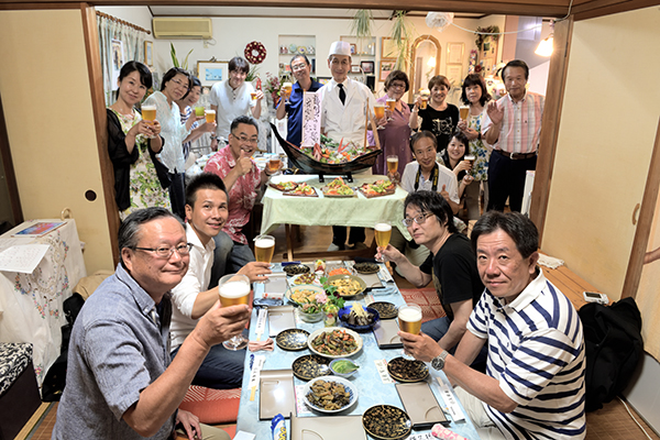 静岡の美味い寿司を食べる会、乾杯