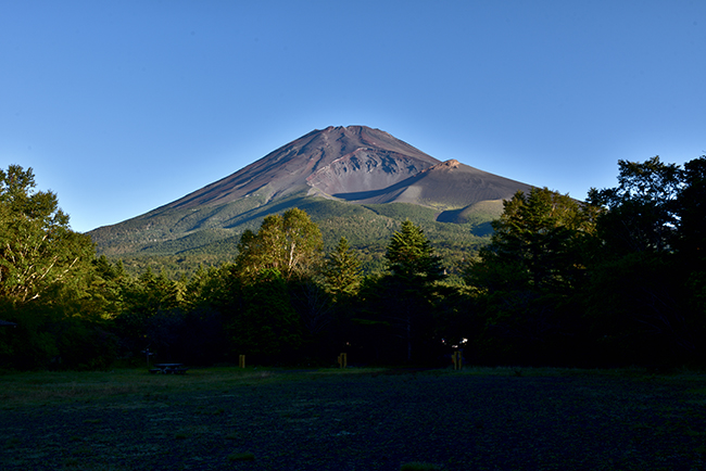 水が塚からの富士山