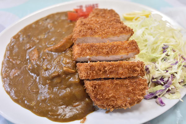 久々のカツカレー