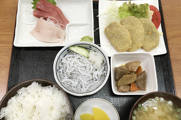 ハークの駿河定食1230円