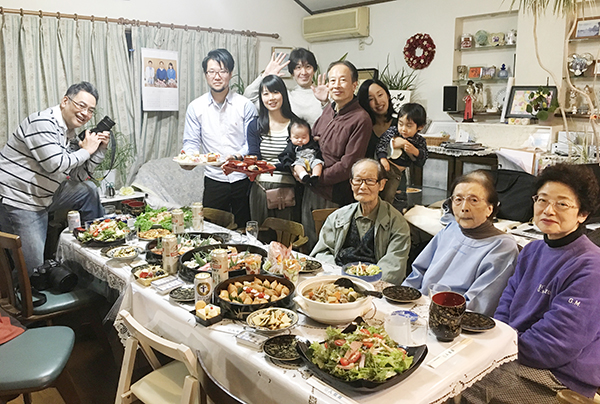 参加者全員で乾杯