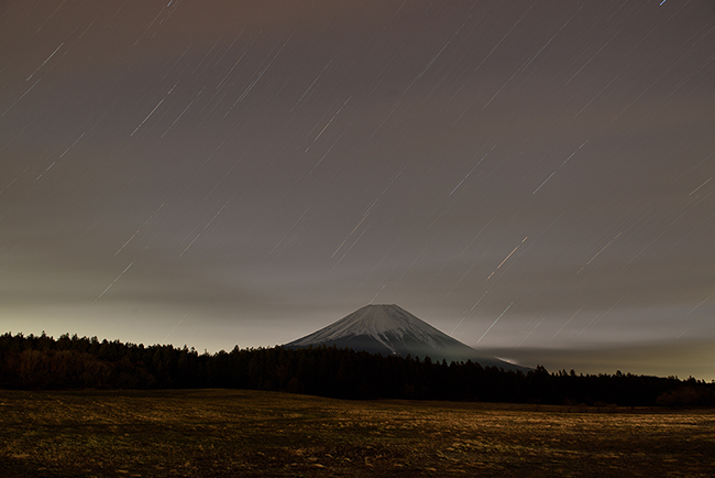 早朝の星座運行