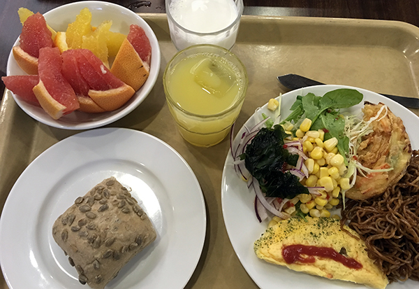 ルートインいわき駅前店の朝食