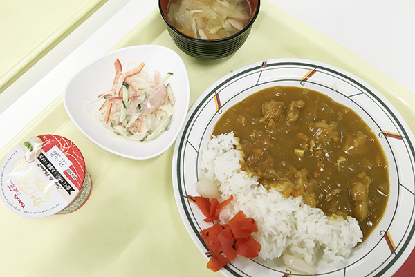 土曜日はカレーです